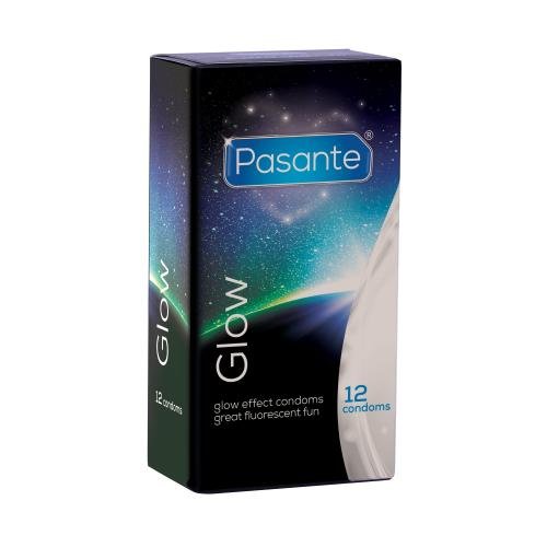 Pasante Glow sötétben foszforeszkáló óvszer 12db