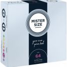 MISTER.SIZE pure feel 64-es méretű óvszer 36 db