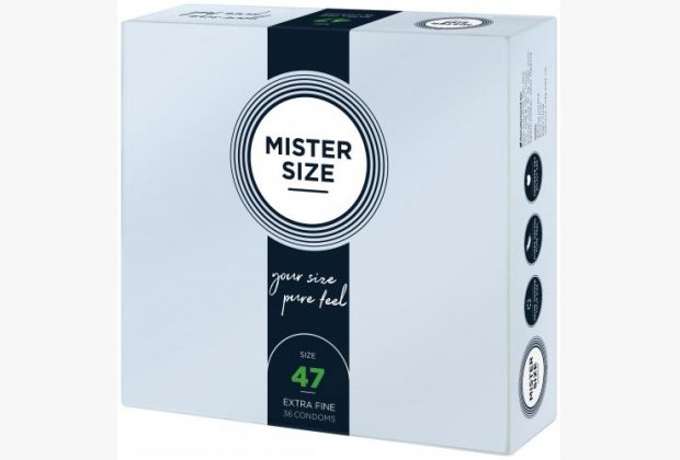 MISTER.SIZE pure feel 47-es méretű óvszer 36 db